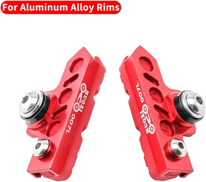 Bicycle C Caliper Extended Brake Pad (Set of 2) Bike Wear-Resistant Replaceable Aluminum Alloy Rim Brake for Road Bike,MTB,Folding Bike