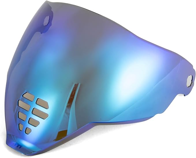 PSLER IC-06 visor- Icon Airflite Face Shield Motorcycle Helmet Visor Accessories Replacement for Icon Airflite IC-06，Deep Blue