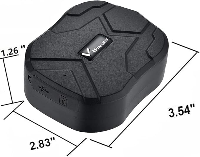 GPS Tracker for Vehicles Winnes 4G TK905B Locator Real-time Tracking Magnetic Device with 10000mah Battery Waterproof Tracker Anti-Theft Alarm for Car,SIM Card Needed