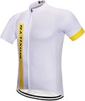 MOXILYN Men's Cycling Jersey Full Zip Riding Clothing Mountain Bike Tops Quick Dry - Bike Shirts