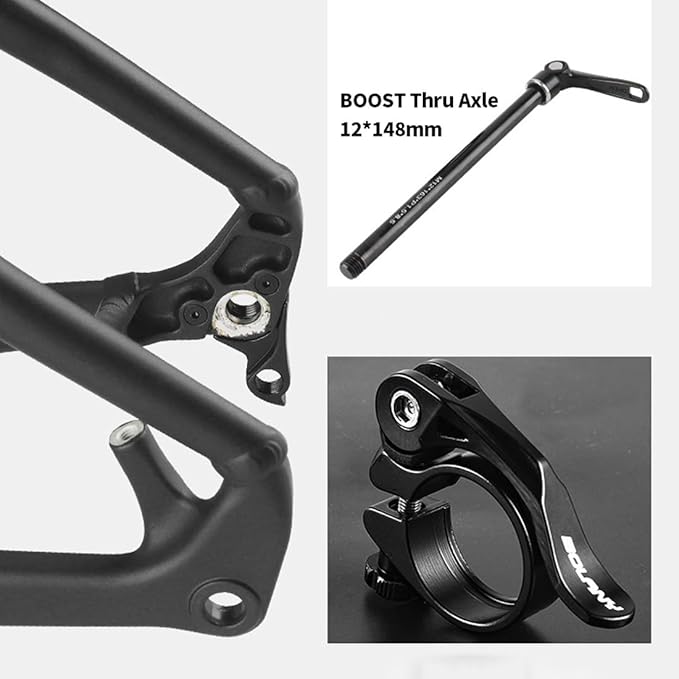 Hardtail MTB Frame 27.5/29er XC Mountain Bike Frame Boost Thru Axle 12 * 148mm Aluminum Alloy Frame Disc Brake M/L