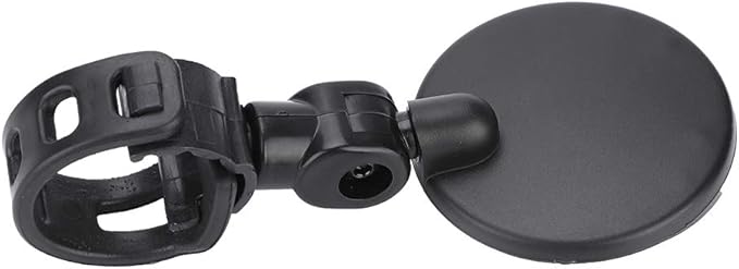 Handlebar Mirror, Rotatable Rear View Mirror, Adjustable End Mirror for Mountain Road Bike, 1 Pack