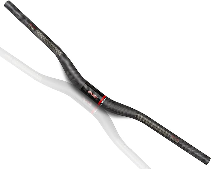 Carbon Handlebars, Mountain Bike Handlebars, Riser Bars 31.8mm 3K Matt Glossy 680mm 700mm 720mm 740mm 760mm MTB Handlebars for Mountain Bikes,Road Bike