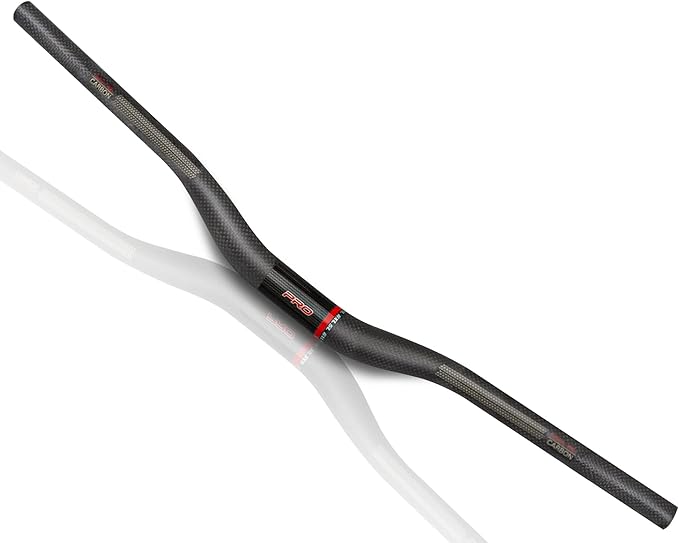 Carbon Handlebars, Mountain Bike Handlebars, Riser Bars 31.8mm 3K Matt Glossy 680mm 700mm 720mm 740mm 760mm MTB Handlebars for Mountain Bikes,Road Bike