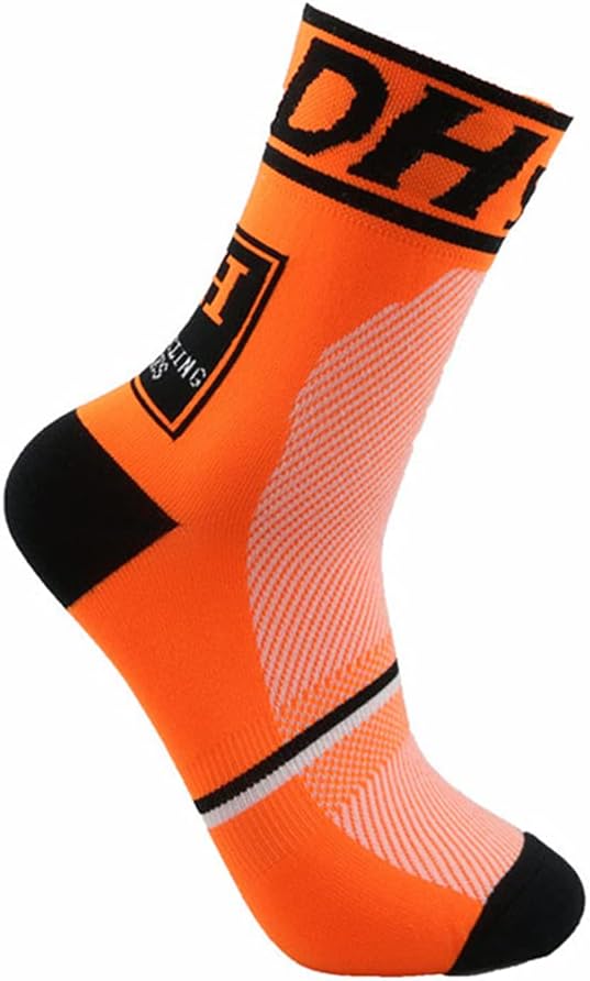 Cycling Socks Pro Mens Womens Riding Socks Bicycle Bike Sport Ankle Athletic Socks XC MTB BMX Black White Pink Blue Green