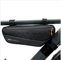 1.8L Bike Bicycle Frame Storage Bag with Tire pump & Bike Repair Kit – Waterproof Triangle Cycling Pouch with Pockets for Wallet, Phone, Tools, Keys for Adult Bikes, Mountain Bike, MTB