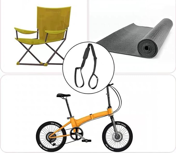 Electric Scooter Carry Strap Carrier with Quick-Release Buckles Folding Bike Carrying Straps Adjustable Hands-Free Shoulder Strap for Electric Scooters Foldable E-scooter Adult Commuter Scooter