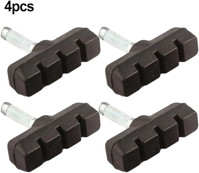 Bicycle Brake Pads Cantilever MTB Road Bike V Brake Holder Pads 55mm Threadless Post Blocks Shoes Cycling Brake Parts(4PCS)