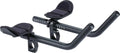 BBB Cycling Aero Bars Aluminium Two-Piece Tri Bars for Road Bike Aerodynamic J-Bend AeroMax BHB-60,Black