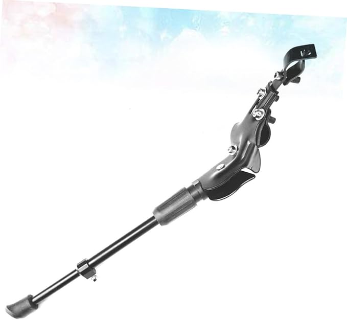 Mountain Bike Kickstand Adjustable Aluminum Alloy Bike Stand for Wheels Riding Supplies for Uneven Ground Stability