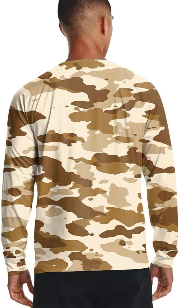 Men's MTB Shirt Long Sleeve Off-Road Motocross Cycling Jersey Mountain Bike Shirts Quick-Dry Moisture Wicking