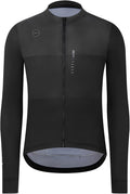 GCRFL Men's Cycling Jersey Long Sleeves Road Bike Jersey Shirt Cycling Tops, Zipper Pocket Lightweight PRO Race Fit UPF 50+