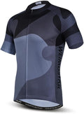 JPOJPO USA Cycling Jersey Men Road Bike Shirt Summer Biking Tops Short Sleeve Bicycle Clothes Cycle Wear Breathable