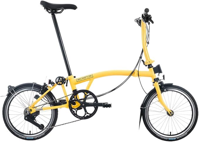 Brompton Folding Commuter Bike C Line 12-Speed | Compact, Lightweight, Urban Bike for Adults