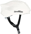 veloToze Cycling Helmet Cover, fits Most Bike Helmets - Keeps Wind, rain and Sun Away from Head; Bright Colors for Visibility