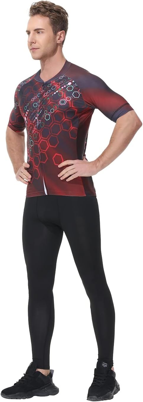 Cycling Jersey Short Sleeve Bike T-Shirt Stylish Short - Sleeve Cycling Jersey - Aerodynamic Design for Modern Riders