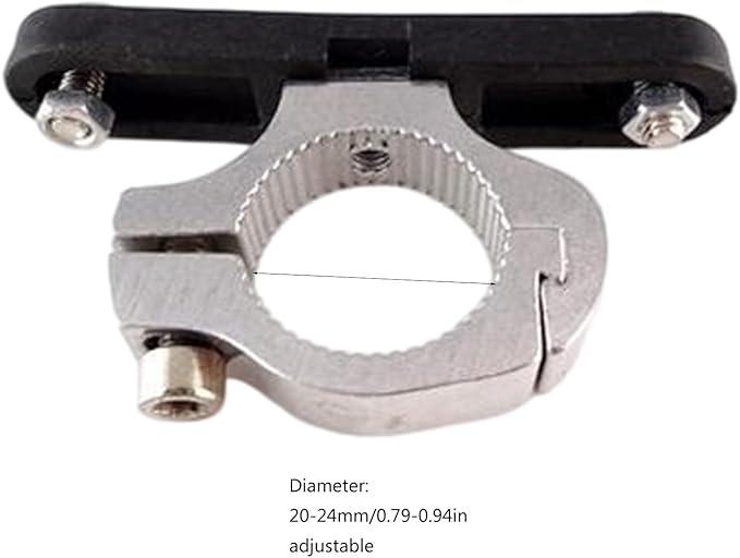Adjustable Bicycles Handlebar Water Bottle Cage Mount Aluminum Alloy Cycling Cup Holder Clip for Mountain Road Bicycles