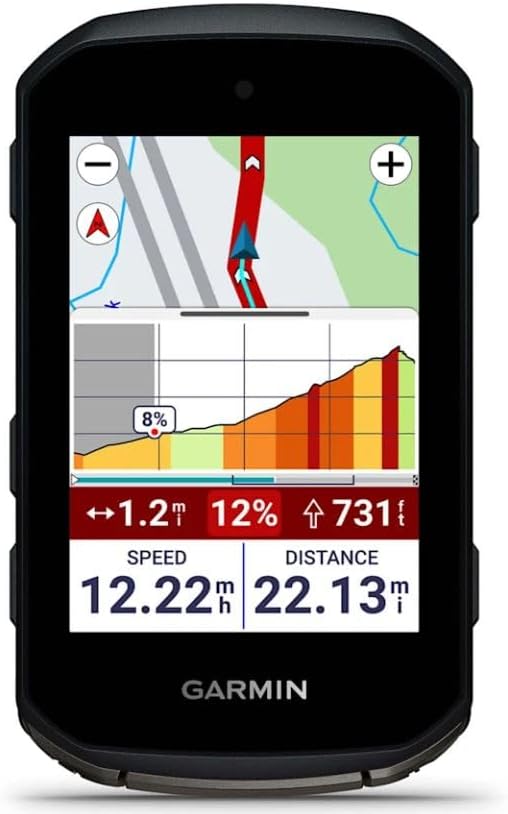 Garmin Edge 850 Compact GPS Cycling Computer, 2.7" Color Touchscreen Display, Bike-Specific Mapping, Advanced Training & Performance Insights + Silicone Case w/ Wearable4U PowerBank Bundle