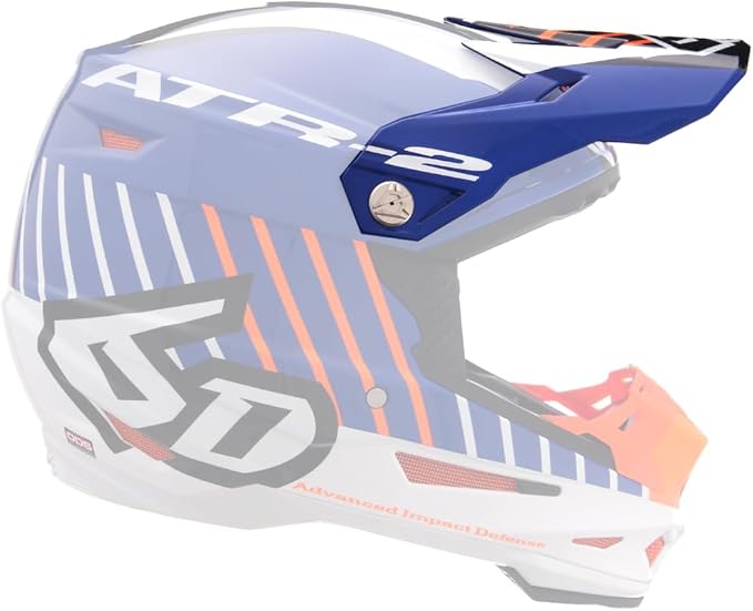 6D Helmets | ATR-2 (2023 - Older) Motorcycle Helmet Replacement Visor | Designed to Easily Replace Original Visor