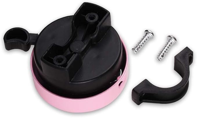 MINI-FACTORY Unicorn Kids Bike Bell and Streamers Set - Loud Clear Ringing Bicycle Bell & Colorful Tassel Ribbons - Easy Attach Accessories for Children’s Bikes, Scooters, and Girls’ Cycle Gifts