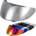 HJ-34P Visor Shield Replacement,HJC C10 Motorcycle Helmet Visor Compatible with HJ-34P HJC C10 UV Protection (Silver)