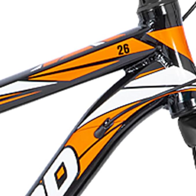 HH HILAND 26'' Mountain Bike, 3 6 Spokes, 21 Speeds Drivetrain, Aluminum Frame 26 Inch Wheels, Disc-Brake Bike for Men Women Men's MTB Bicycle