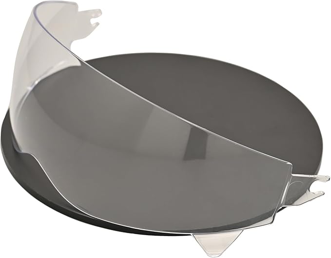 Compatible with EXO Covert Visor Replacement Motorcycle Helmet Visor Sun Protection Anti-Scratch, Universal(Transparent)