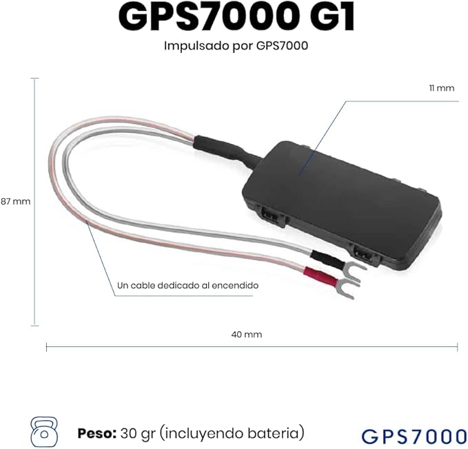GPS7000 Hidden Vehicle GPS Tracker for Vehicles | 2 Years Service Included | 4G Car GPS Tracker Device | Easy Self-Installation | Real-Time Vehicle Tracking | Optional Renewal, No Mandatory Fees