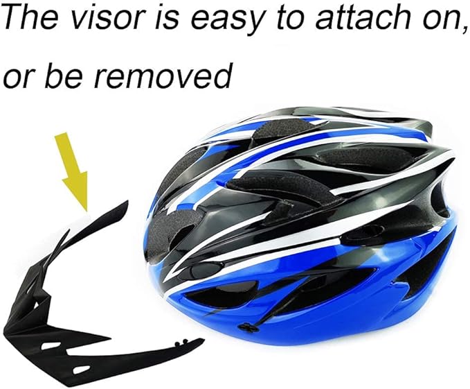 UPANBIKE Adult Bike Helmet - One-Piece Adjustable Safety Protection for Mountain & Road Bikes