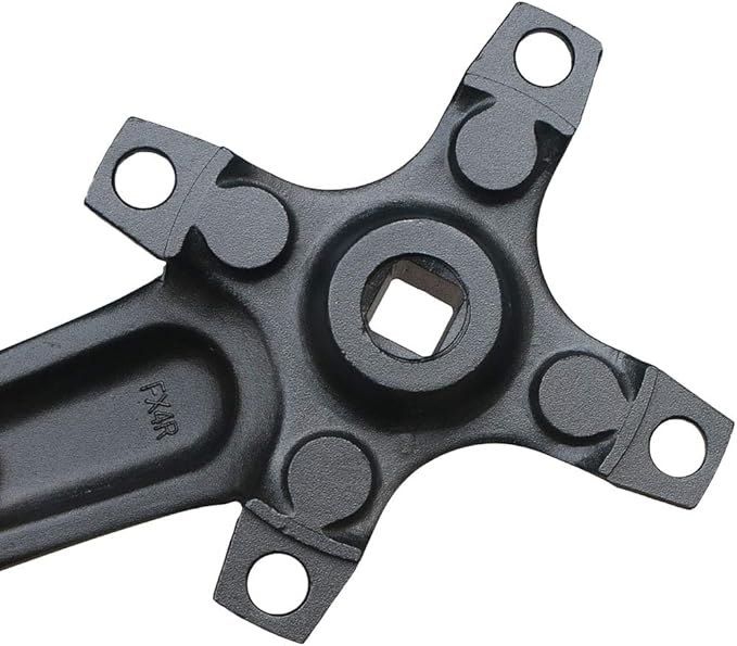 MTB Crank Arm Set 104 BCD Square Taper Mountain Bike Crankset 152mm 165mm 170mm