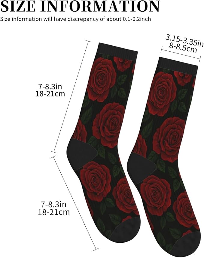 Crew Athletic Socks Funny Crazy Casual Sports Novelty Dress Socks for Women Men Running Hiking