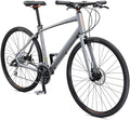 Schwinn Vantage Men and Women Adult Sport Hybrid Bike, 21 or 24 Speed Drivetrain, Aluminum Frame, Flat Bar, Disc Brakes, Smooth Ride Technology