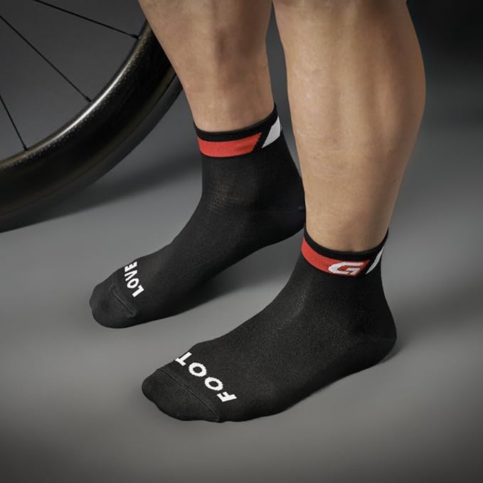 GripGrab Classic Low Cut Summer Cycling Socks Single & Multipack Short Coolmax Bicycle Socks for Spinning Indoor Biking