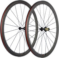 SunRise Bike 38/25mm Carbon Wheelset 700c Clincher Basalt Braking Surface Wheel