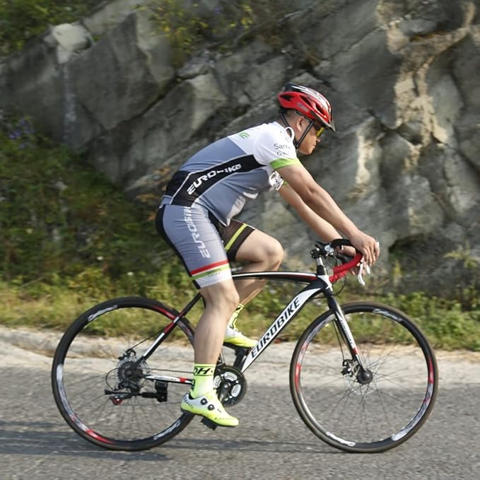 EUROBIKE Road Bike 700C for Men and Women XC550 Racing Bicycle