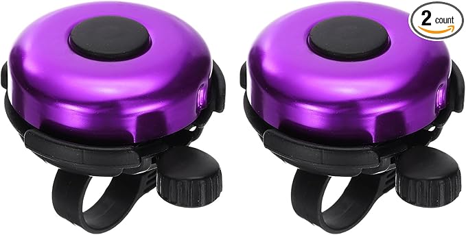 HARFINGTON Bike Bell Aluminum Classic Bicycle Bells with Loud Crisp Clear Sound Bike Ring Bell Bike Accessories for Adults Children Road Mountain Bike