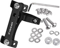 Bike Bottle Cage Adapter, Aluminum Alloy Double Headed Bicycle Bottle Cage Extender High Hardness Adjustable Bottle Mount Seat Post Water Bottle Holder with Installation Tool for MTB Road Bike