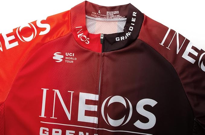 Men's Cycling Bike Jersey Short Sleeve Biking Shirt with 3 Rear Pockets + Zipper Pocket Breathable Quick Dry Bicycle Jersey