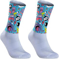 Cycling Socks Athletic Crew Socks Breathable Cushioned Compression Running Hiking Socks For Mens Womens