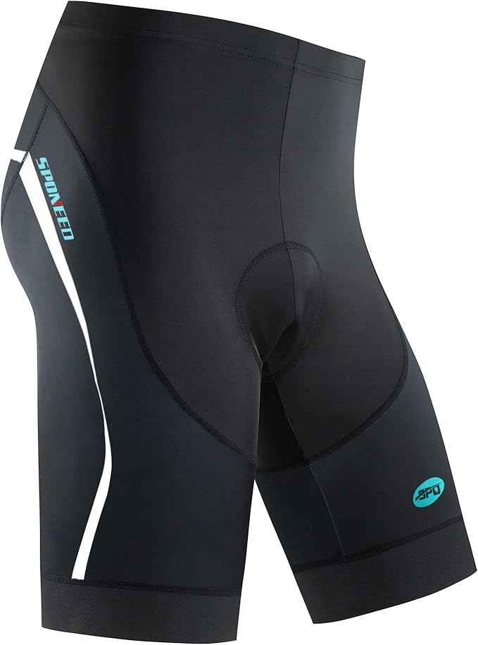 Men's Cycling Shorts Padded Biking Bottoms Team Bike Sportwear