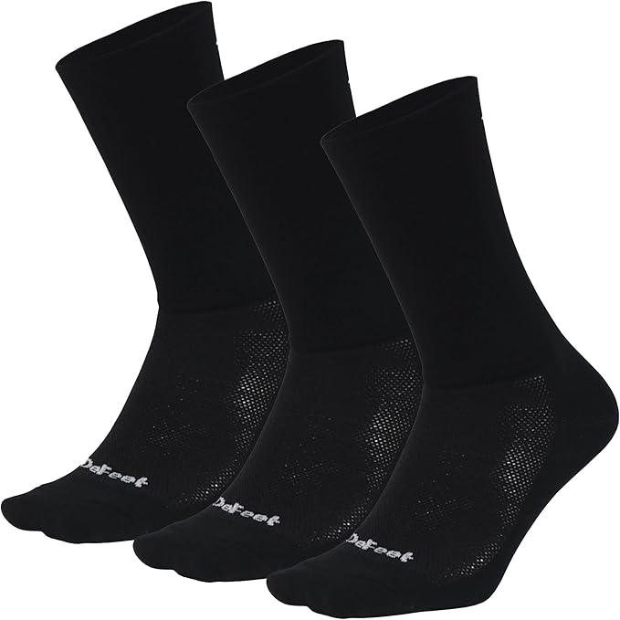 DEFEET - Aireator 6" D-Logo (Double Cuff) - Cycling, Running, Everyday Sock