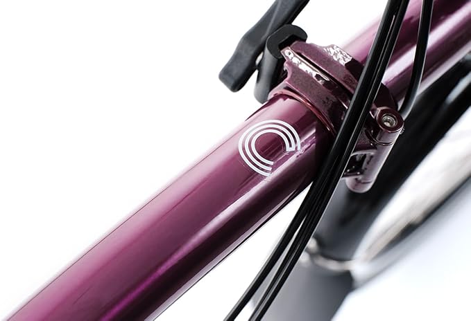 Brompton Folding Commuter Bike C Line 12-Speed | Compact, Lightweight, Urban Bike for Adults