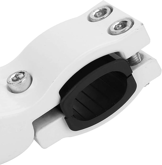 White Kickstand, Kickstand, Adjustable Aluminum Alloy Stand, Fits for 16" 20" 24" 26"(White)