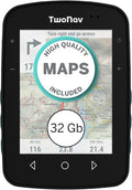 TwoNav Terra (32 GB) + Maps Included, GPS Bike Computer with 3.7-inch Wide Screen for Mountain, Hiking, MTB, Bicycle