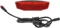 Night Riding Tailight, 6V-60V LED Warning Light, Waterproof, Red, Rear, E-Bike Tailight