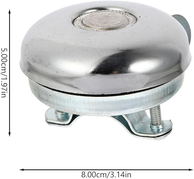Zerodeko 4pcs Vintage Bike Bells 58mm Retro Road Mountain Bike Handlebar Bells Loud Ring Horns Cycling Accessories for Adults