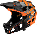 Lixada Adult Bike Helmet, Full Face Mountain Bike Helmet Lightweight Bicycle Helmet with Pads & Visor, Comfort Cycling Helmet Racing Downhill MTB Helmet for Men Women