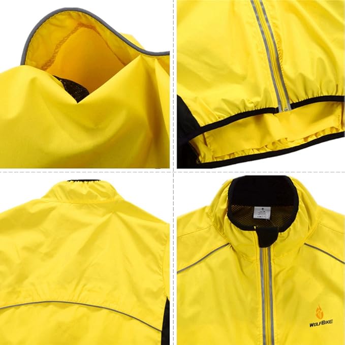 Cycling Jacket Cyclists' Jerseys Vest Wind Coat Windbreaker Jacket Outdoor Sportswear