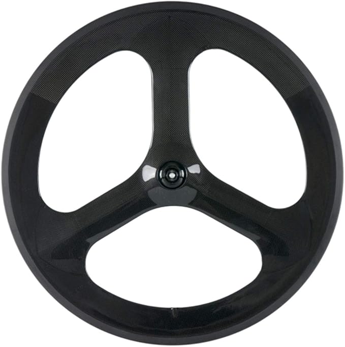 Superteam 70mm Road Bike 3 Spoke Wheelset Tri-Spoke Wheel Clincher 700c