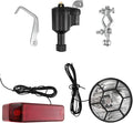 Bicycle Light Set Front and Rear LED Warning Lights Rechargeable Bike Turn Signal Kit for Mountain and Dirt Bikes Safety Cycling Accessories